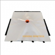 Filter Press Cloth with Neck and Velcro